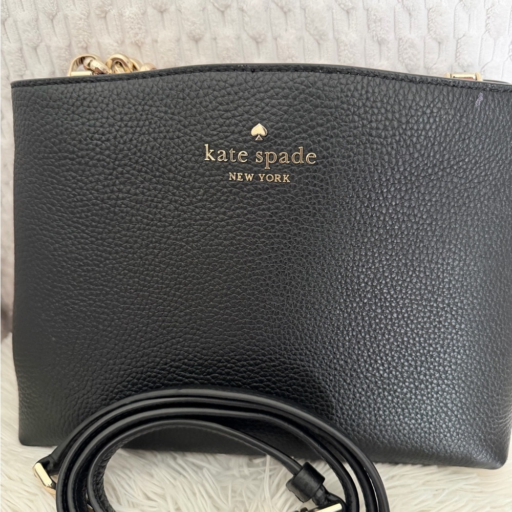 kate spade Black Pebbled Leather Shoulder Bag - Picture 2 of 8